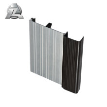 umbral de aluminio de la puerta de parachoques de la protuberancia de la capa del polvo